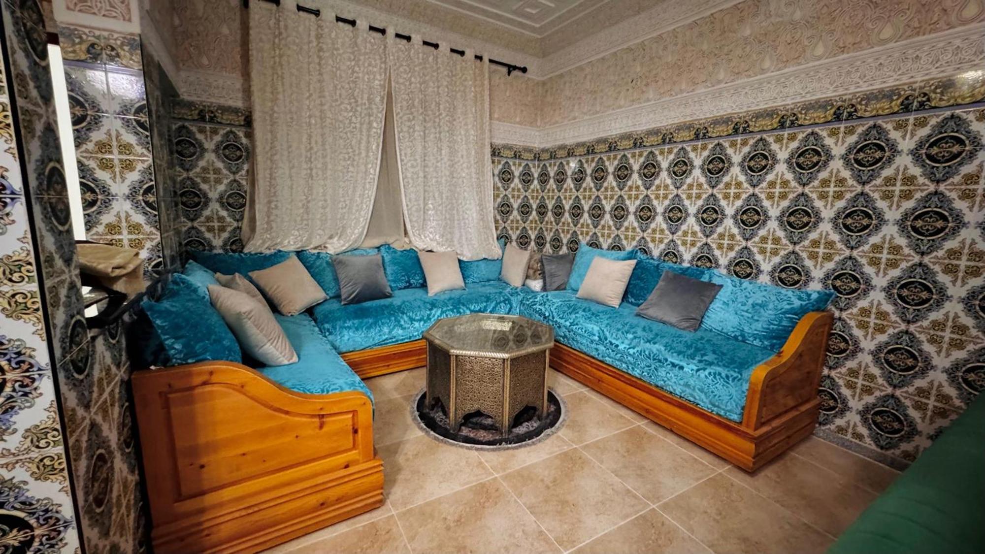 Appartement Near To Airport 262 Avenue El Khalij 2 Bedroom Marrákes Kültér fotó
